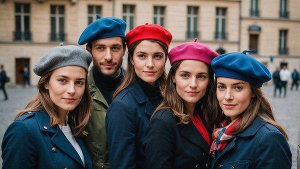 Découvrez la collection colorée de bérets français