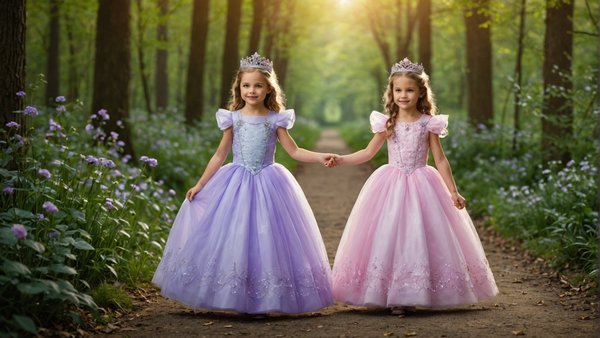 Robe princesse fille : transformez votre petite en héroïne de conte de fées
